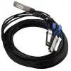 Mikrotik XQ+BC0003-XS+ laidas InfiniBand 3 m QSFP28 4x SFP28 juoda, chromuota