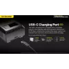 Baterijų įkroviklis Nitecore Ci12 universalus USB įkroviklis Li‑Ion, NiCd, NiMH, 3A įvestis 5/9/12V, plastikinis korpusas
