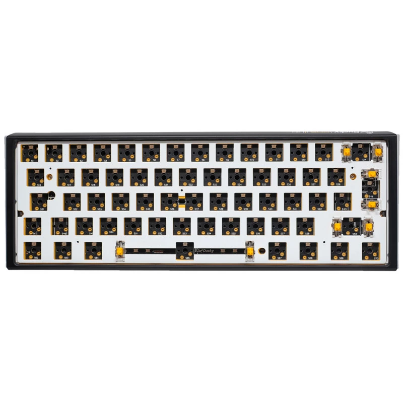 Ducky One 3 Hot-Swap Barebone Mini žaidimų klaviatūra USB JAV anglų kalba, juoda