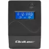 Qoltec Monolith nepertraukiamo maitinimo šaltinis (UPS) Dvigubo keitimo (Online) 1 kVA 600 W 2 SCHUKO lizdai