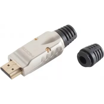 HDMI jungtis ShiverPeaks 77405-S metalinė, surenkama patiems, suderinama su 4K2K