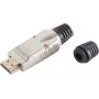 HDMI jungtis ShiverPeaks 77405-S metalinė, surenkama patiems, suderinama su 4K2K