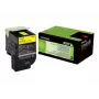 Toner Lexmark 80C20Y0 3000 puslapių Geltona