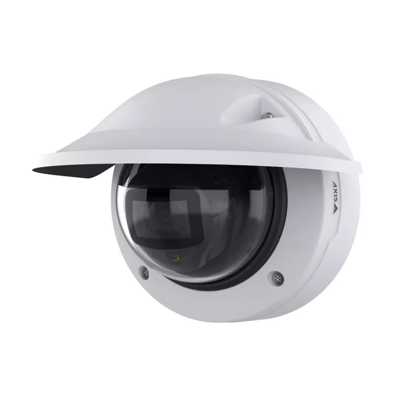 IP stebėjimo kamera Axis P3278-LVE — kupolinė, 3840×2160, vidaus ir lauko, montavimas prie lubų/sienos, 1/1,8 colio CMOS, 0,03 lx, 103° H