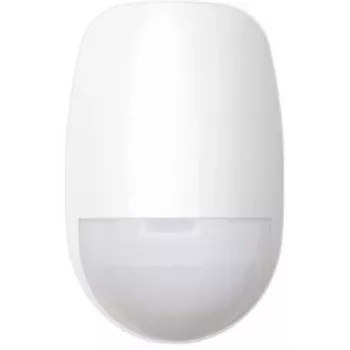 Laidinis sieninis judesio detektorius Hikvision DS-PDD15AM-EG2 — PIR + mikrobanginis, 12 V DC, 24 GHz, vidaus naudojimui