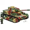 Blocks WWII PZKPFW IV AUSF.G 1107 kaladėlės