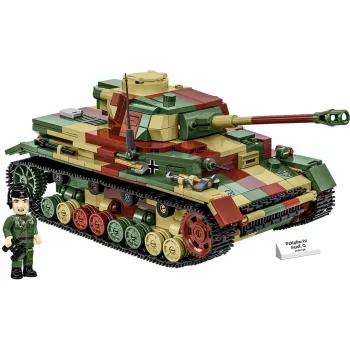 Blocks WWII PZKPFW IV AUSF.G 1107 kaladėlės