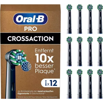 Oral-B Pro CrossAction pakeičiamos šepetėlių galvutės, 12 vnt.