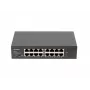 Lanberg Switch RSGE-16 Rack 10/19 (16 prievadų 1Gb)