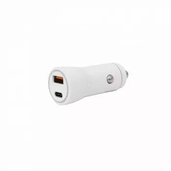 Sbox automobilinis įkroviklis CC-095 20W baltas