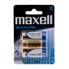Vienkartinė baterija MAXELL LR14 (C) šarminė 1,5 V, 2 vnt., lizdinė pakuotė