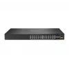 HPE - Aruba Series - Aruba 6300F - komutatorius - L3 - valdomas - 24 x 10/100/1000 + 4 x 1 Gigabitas / 10 Gigabitų / 25 Gigabitų / 50 Gigabitų SFP56 (jungtys / stack'inimas) priekyje ir šone