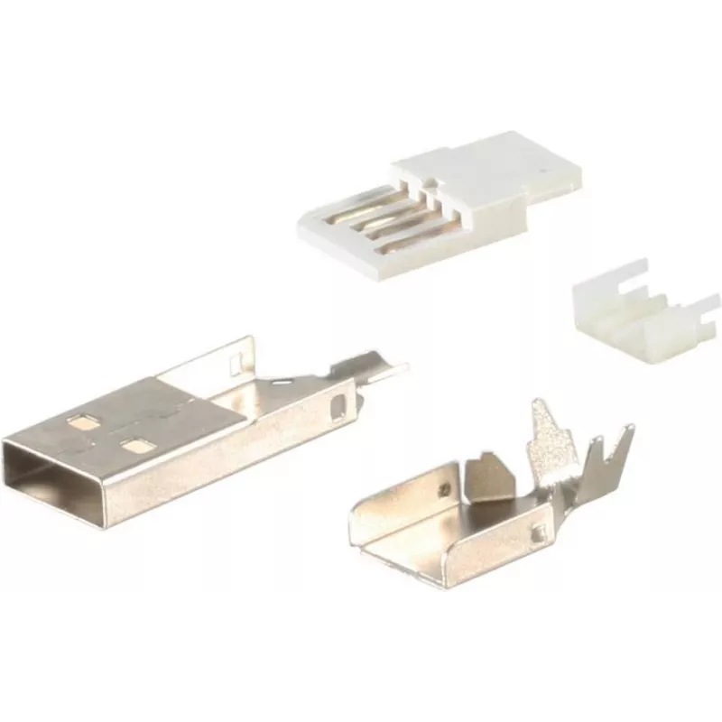 Jungtis ShiverPeaks BS77056 USB A vyriška tiesi
