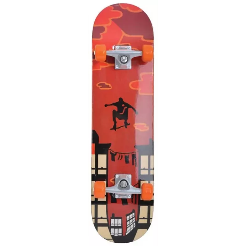 Schildkröt Funsports Kicker 31 Skateboard (classic) Klevo mediena Įvairiaspalvis