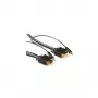 Microconnect MONGH5BMJ vaizdo kabelio adapteris 5 m VGA (D-Sub) + 3,5 mm juodas