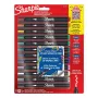 Akrilinių dažų rašikliai Sharpie Creative Marker 12 vnt. kulkinis antgalis juodi