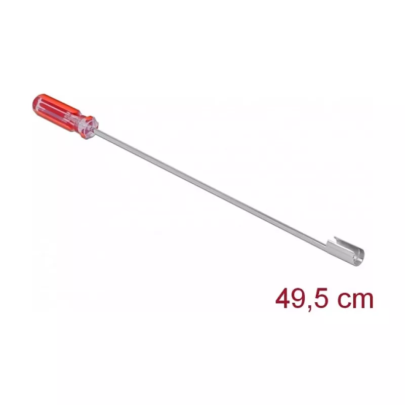 Montavimo rinkinys DeLOCK 90517 raudonas nerūdijantis plienas
