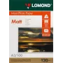 Lomond Photo Inkjet Paper Matte 120 g/m² A3, 100 lapų