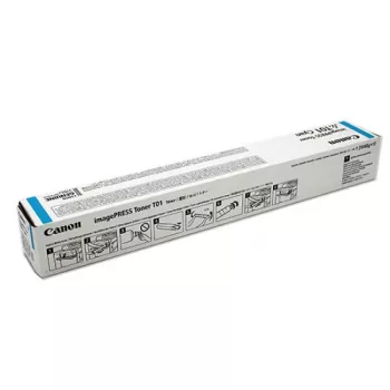 Originalius „Canon T01C“ 8067B001 dažų kasetė, 5000 puslapių, žydra