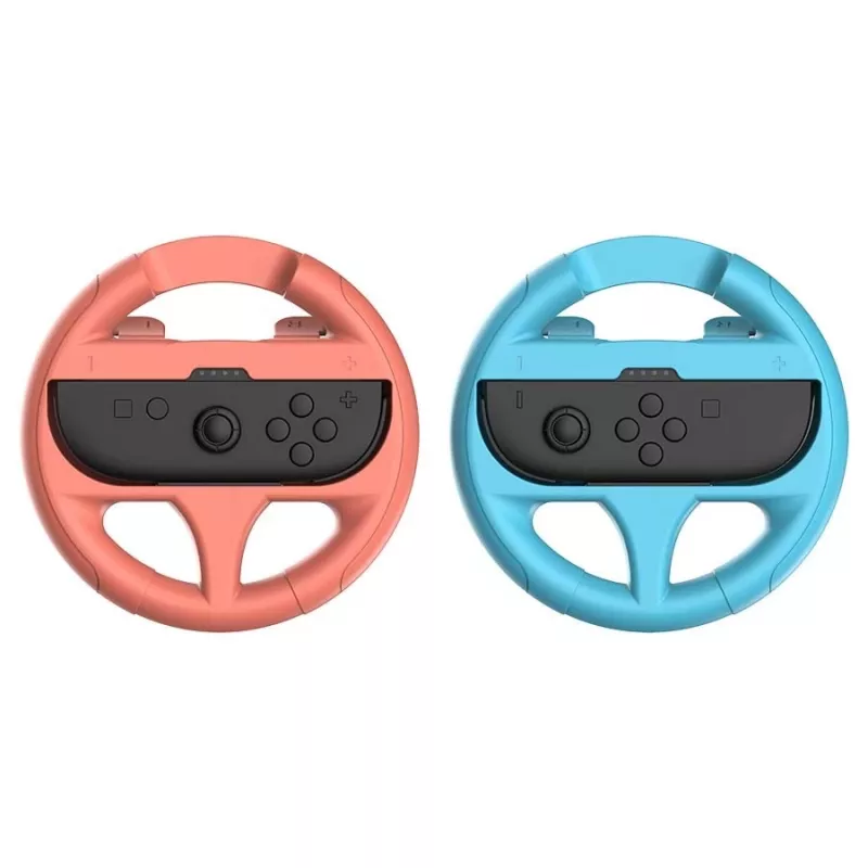 Wheel mod Subsonic Pack of 2 vairaračiai, skirti Switch & Switch 2, raudonas, turkio