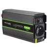 Automobilinis keitiklis Qoltec Monolith 1200 W juodas 12 V