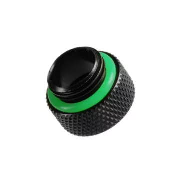 Bitspower adapteris G1/4 colio IG į G1/4 colio AG - juodas matinis
