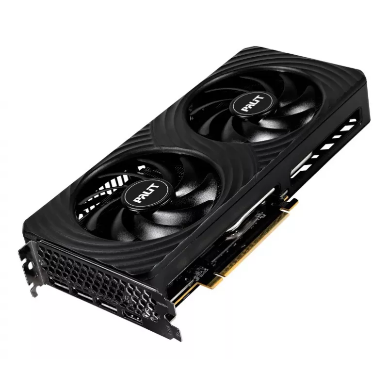 Vaizdo plokštė Palit GeForce RTX 5050 Dual OC — 8 GB GDDR6, 128 bitų, PCIe 5.0, 2317 MHz