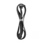 CableMod Basics Universal 12V 2x6 kabelis, 90° jungtis, 16 kontaktų į 16 kontaktų - juodas, 60 cm, var. B