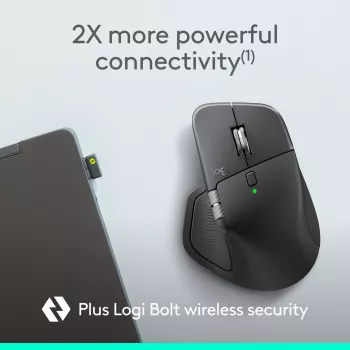 Logitech Logitech MX Master 4 for Business pelė - belaidė + Bluetooth, 8000 DPI, grafito | Logitech
