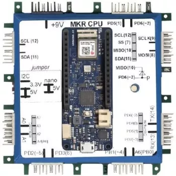 Adapter ALLNET MKR Brick ALL-BRICK-0707, skirtas Arduino MKR — keitiklio plokštė MKR formos moduliams