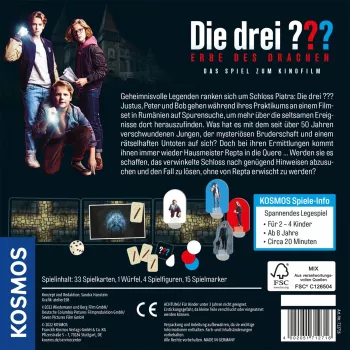 Die drei Erbe des Drachen žaidimas, šeimos žaidimas