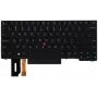 Nešiojamojo kompiuterio klaviatūra Lenovo FRU01YP333, skirta ThinkPad T480s, graikiškas išdėstymas, juoda