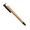 Rašiklis su stiliumi ir stovu FIXED FIXPEN-BA Bamboo — 3-in-1 rašiklis, jutiklinio ekrano stilius ir integruotas stalinis stovas
