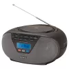 Audio Micro System Aiwa BBTU-400BK, CD/MP3/FM-PLL/BT grotuvas (juodas)