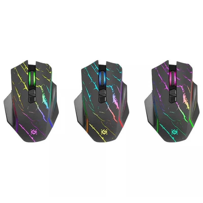 PELĖ DEFENDER GM-503 URAN OPTIC RF RGB 3200dpi 8P