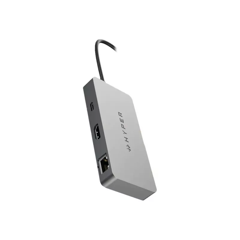 HYPER HDMB2 sąsajų šakotuvas USB 3.2 Gen 1 (3.1 Gen 1) Type-C 5000 Mbit/s Nerūdijantis plienas