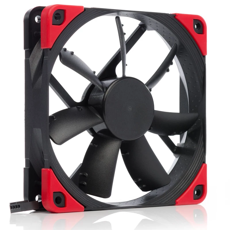 Noctua NF-S12A PWM chromax.black.swap 120mm korpuso ventiliatorius