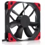 Noctua NF-S12A PWM chromax.Juoda.swap 120 mm korpuso ventiliatorius