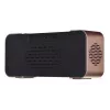 Skaitmeninis žadintuvas Adler AD 1190CR — LED ekranas, FM radijas, Bluetooth, SD grotuvas, 2600 mAh baterija