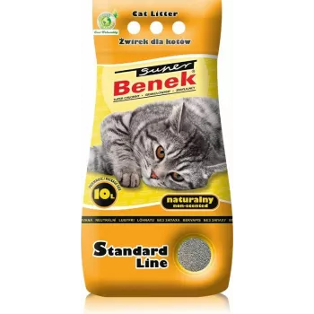 Certech Super Benek Standard Natural - kietėjantis kačių kraikas 10 l