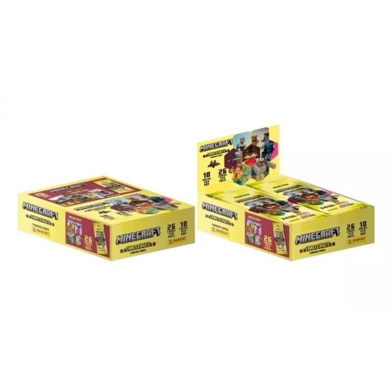 PANINI Minecraft lipdukų rinkinys — 26 kortelės