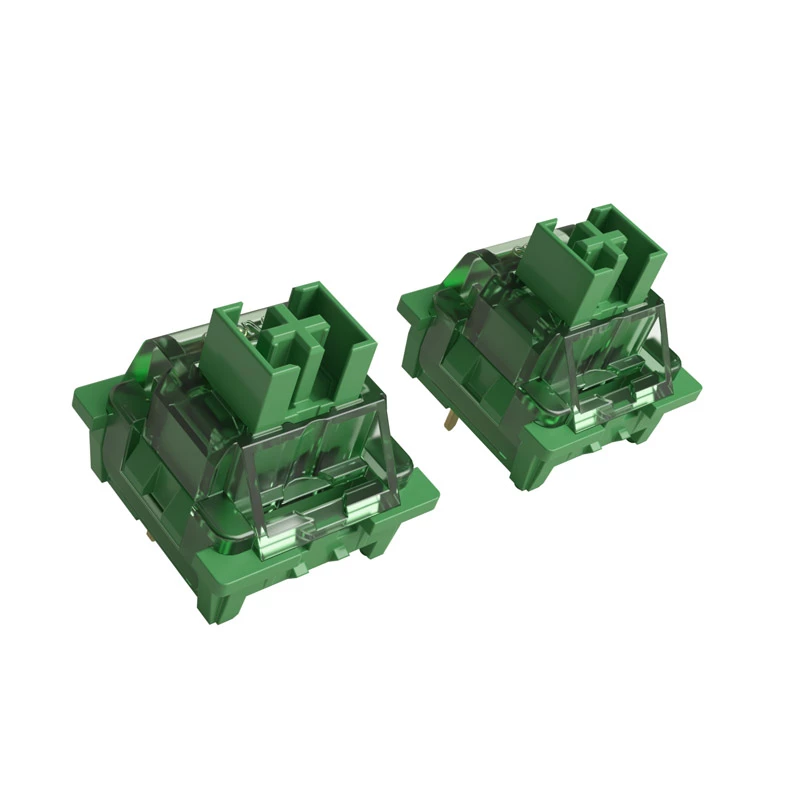 AKKO V3 Pro Matcha Green jungiklis, mechaninis, 3 kontaktų, linijinis, MX stiebas, 50 g - 45 vnt.