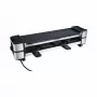 Guss-Raclette RC 140 juoda/nerūdijantis plienas, 600 W, apverčiama kepsninės plokštė