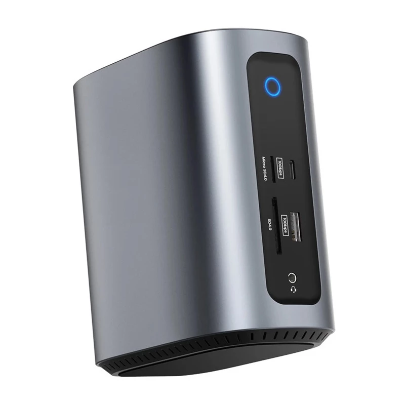Dokų stotelė BlitzWolf BW-TH15 17in1 — 2x HDMI, DisplayPort, 4x USB-C