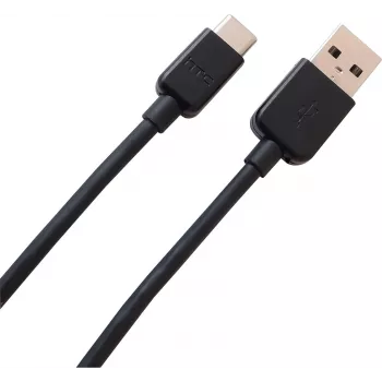 HTC Data Cable DC M700 73H00621-00M, USB Type C, 1.2m, juoda, Bulk (4260381640677)