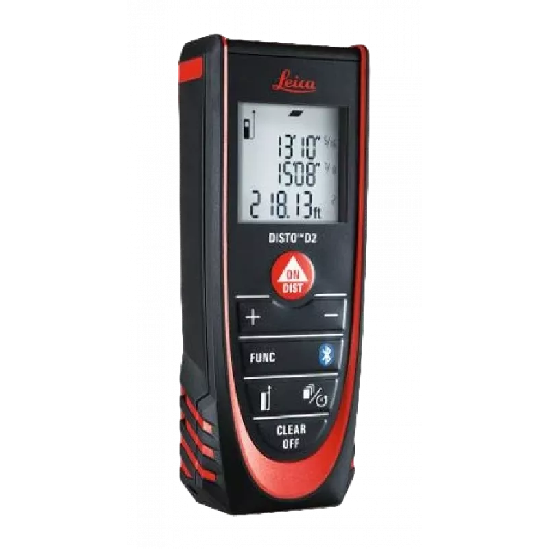 Leica DISTO D2 - Lazerinis atstumo matuoklis - 100 m (837031)