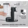 Caso Turbo karšto vandens dozatorius | HW 616 | Vandens dozatorius | 2600 W | 2,5 L | Plastikas/Nerūdijantis plienas | Juodas/Nerūdijantis plienas