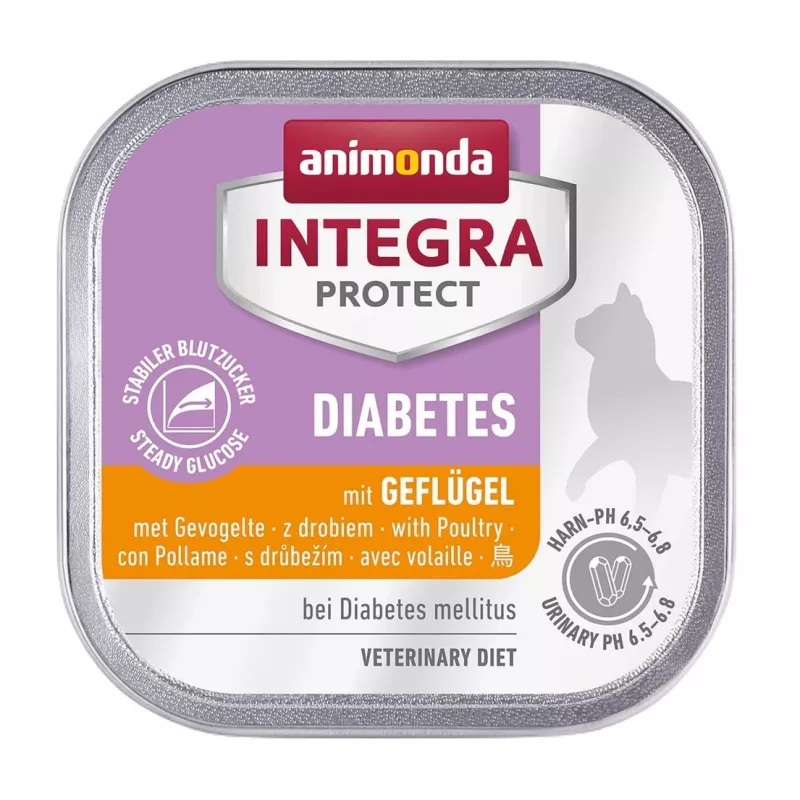 ANIMONDA Integra Protect Diabetes Chicken - drėgnas kačių ėdalas - 100 g
