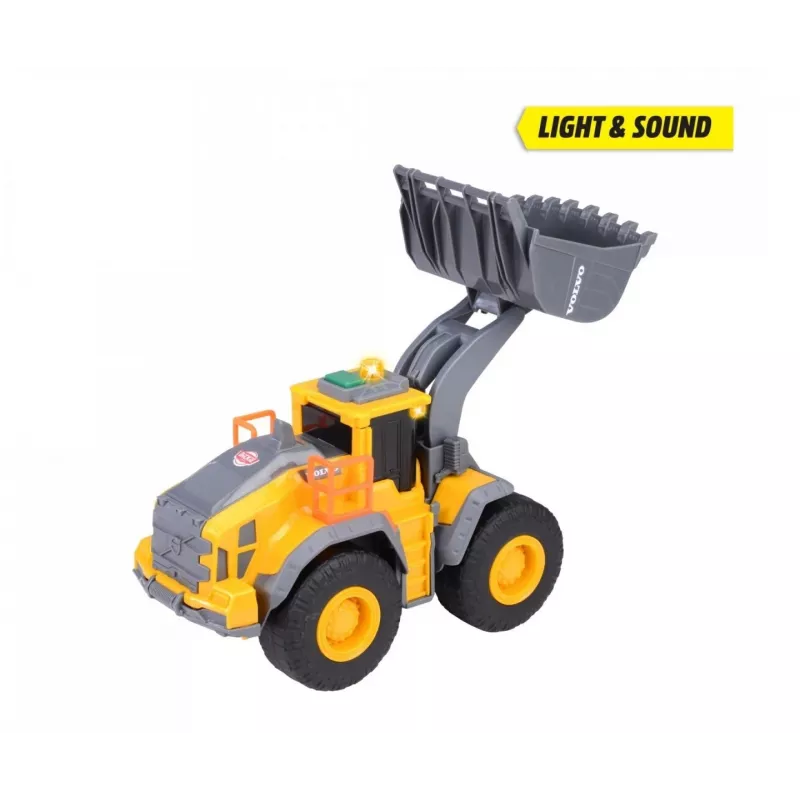 Lieto metalo nuotolinio valdymo ratinis krautuvas – žaislinis Dickie 1:16 mastelio modelis 203723006 transporto priemonės žaidimams