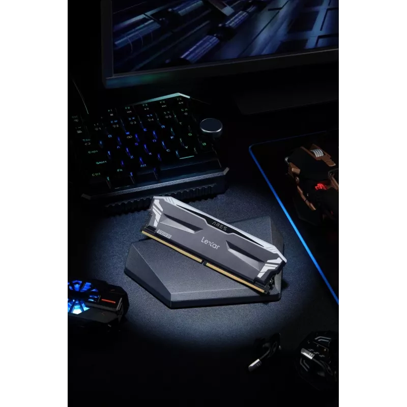 Lexar | Desktop Memory | ARES | 32 Kit (16GBx2) GB | DDR5 | 6800 MHz | PC/server | Registered No | ECC No